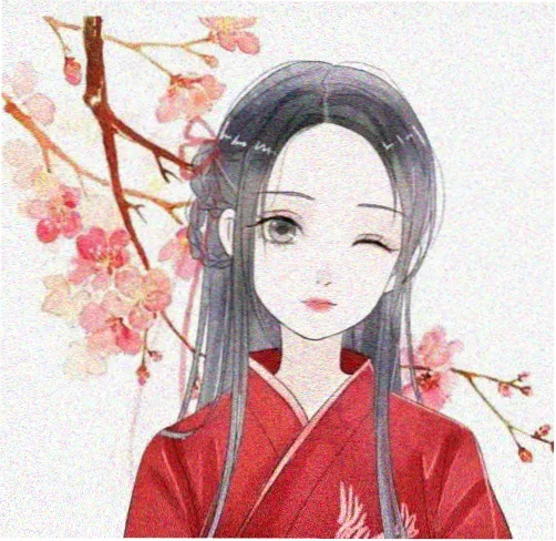 读者头像 报刊亭插画的圆形裁切
